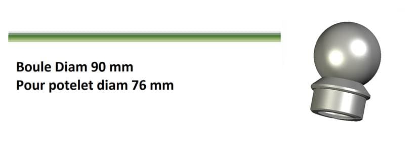 Kugle diameter