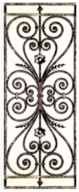Dørgitter støbejern — Reference OL