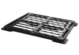Flad firkantet grill - GPC 700