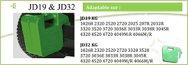 Traktorvægt John Deere 19 KG - JD19